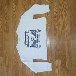 Womens Volkswagon cut off sweatshirt